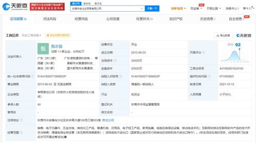 vivo關聯公司注冊資本增至3億元，軟件開發領域迎來顯著布局